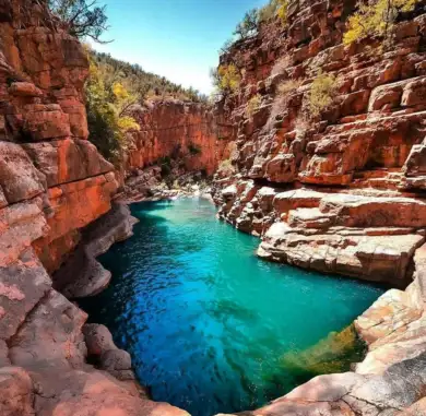 Excursion à Paradise Valley avec Donia Tours – Découvrez un havre de paix entre montagnes et bassins naturels